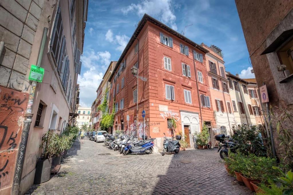 רומא Shabby Apartment @Trastevere מראה חיצוני תמונה